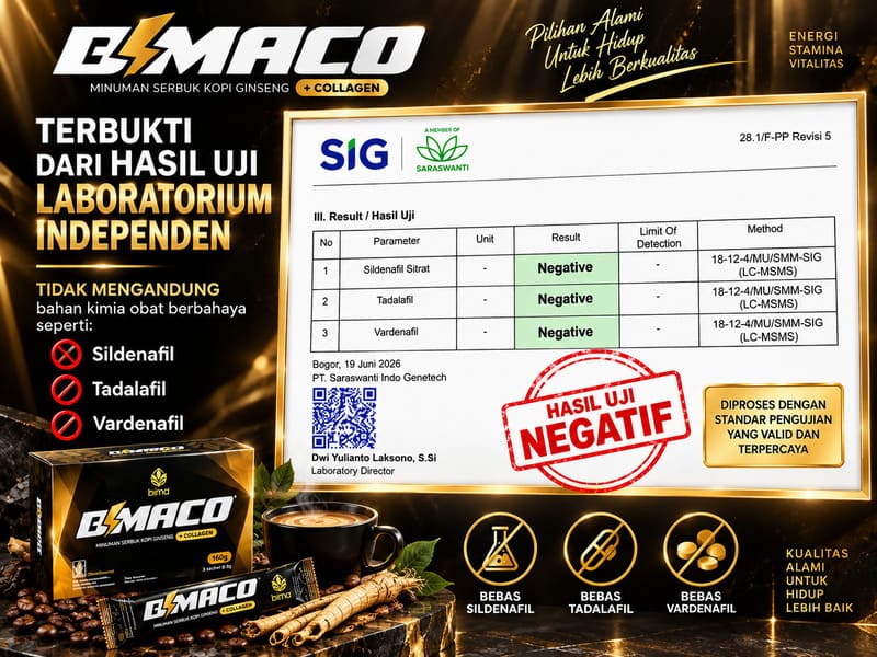 Hasil Uji Lab Bebas BKO